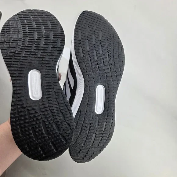 Adidas Runfalcon 5 W Running Shoes Women 7 Black White Cloudfoam IH7759 Athletic - Picture 7 of 10